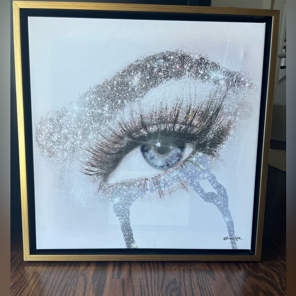 Oliver Gal 16x16 framed canvas